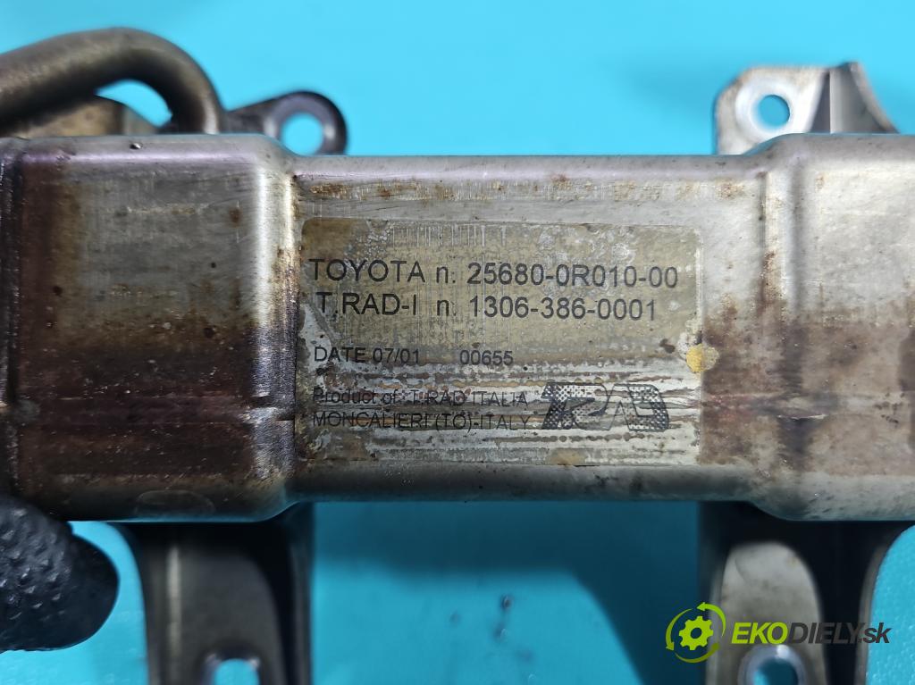 Toyota Rav4 III 2005-2012 2.2 D4D 136hp manual 100 kW 2231 cm3 5- Chladič spalin 25680-0R010