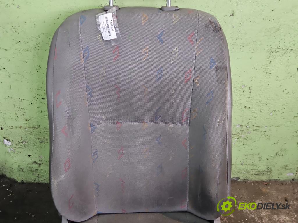 Vw Crafter 2006-2016 2.5 tdi 109 HP manual 80 kW 2461 cm3 4- Sedačka ľavý  (Sedadlo)