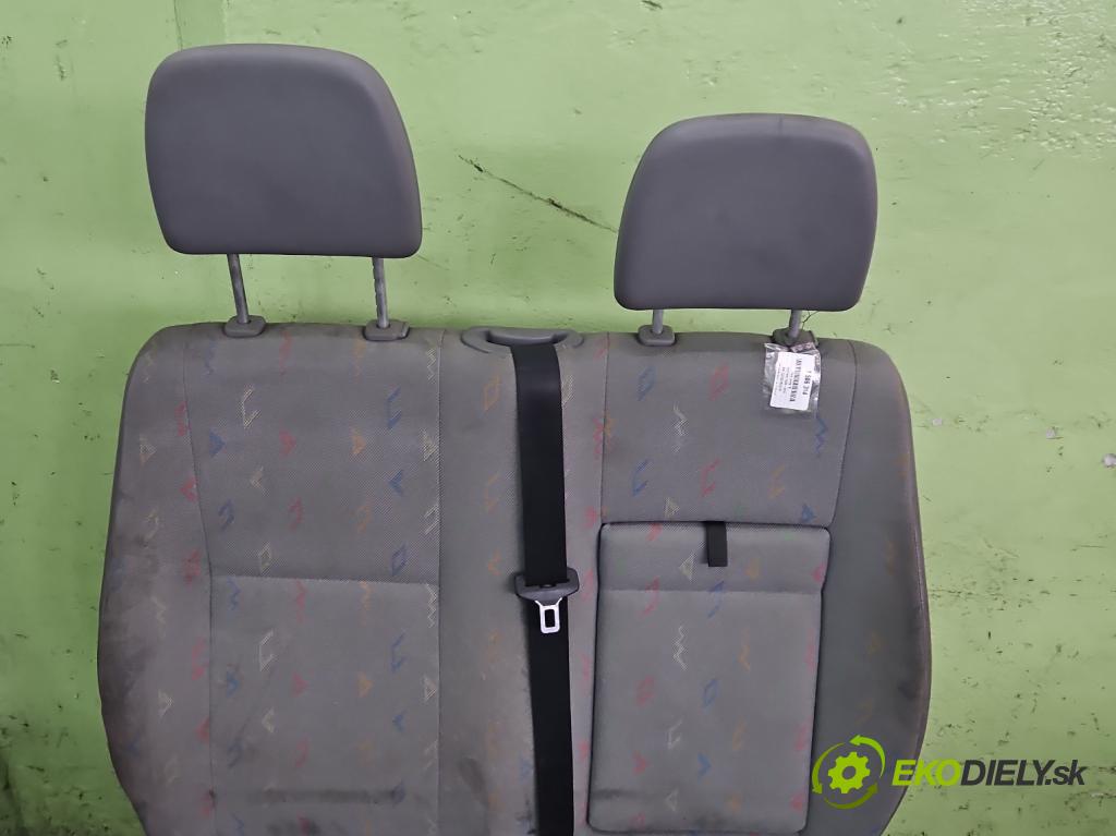 Vw Crafter 2006-2016 2.5 tdi 109 HP manual 80 kW 2461 cm3 4- Sedačka pravý (Sedadlo)