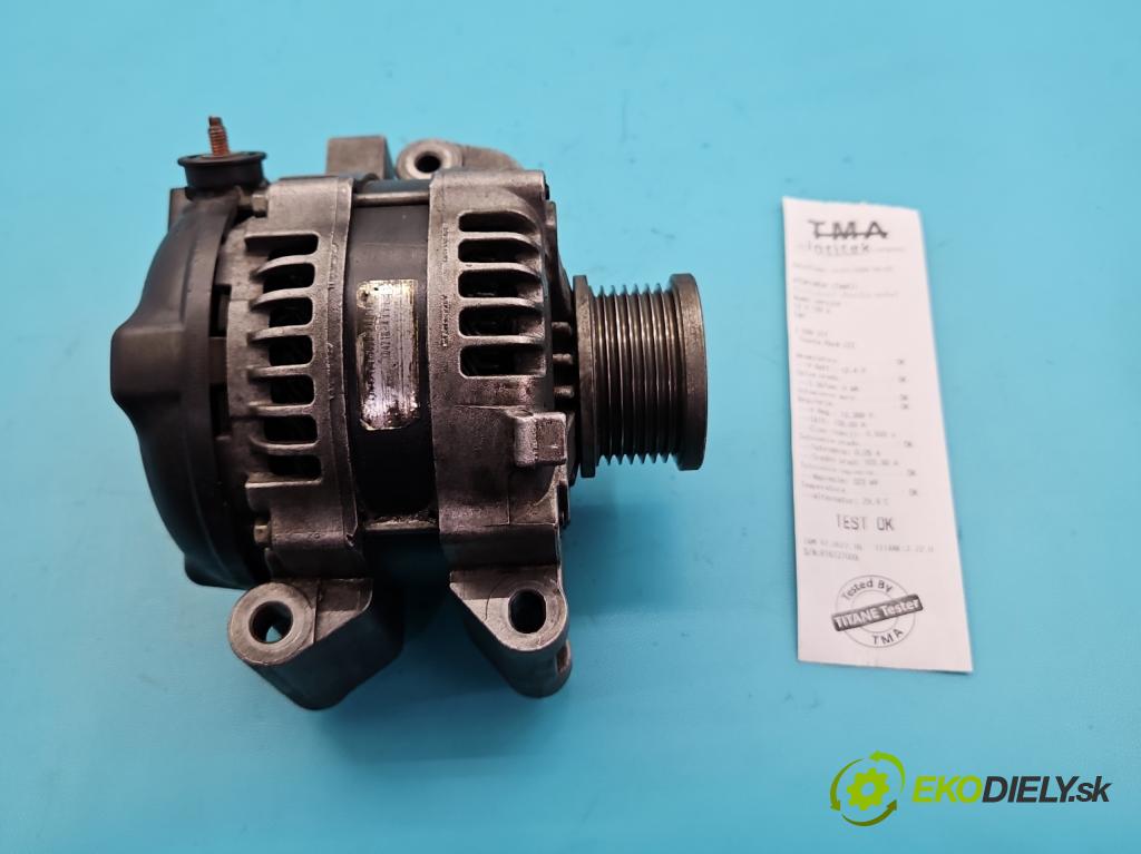 Toyota Rav4 III 2005-2012 2.2 D4D 136 HP manual 100 kW 2231 cm3 5- Alternator 27060-26030 (Alternátor)