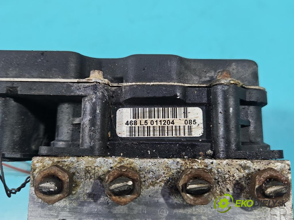 Smart Forfour I 2004-2006 1.3 16V 95 HP manual 70 kW 1332 cm3 5- čerpadlo abs 0265234314 (Pumpa ABS)