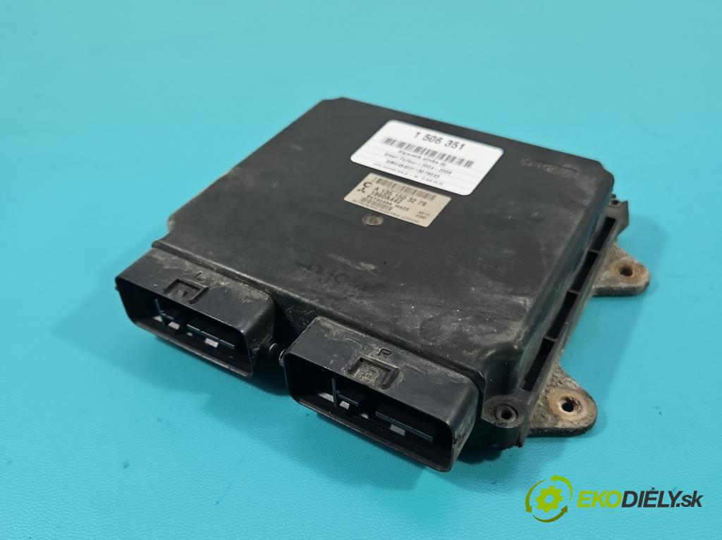 Smart Forfour I 2004-2006 1.3 16V 95 HP manual 70 kW 1332 cm3 5- riadiaca jednotka motora A1351503279