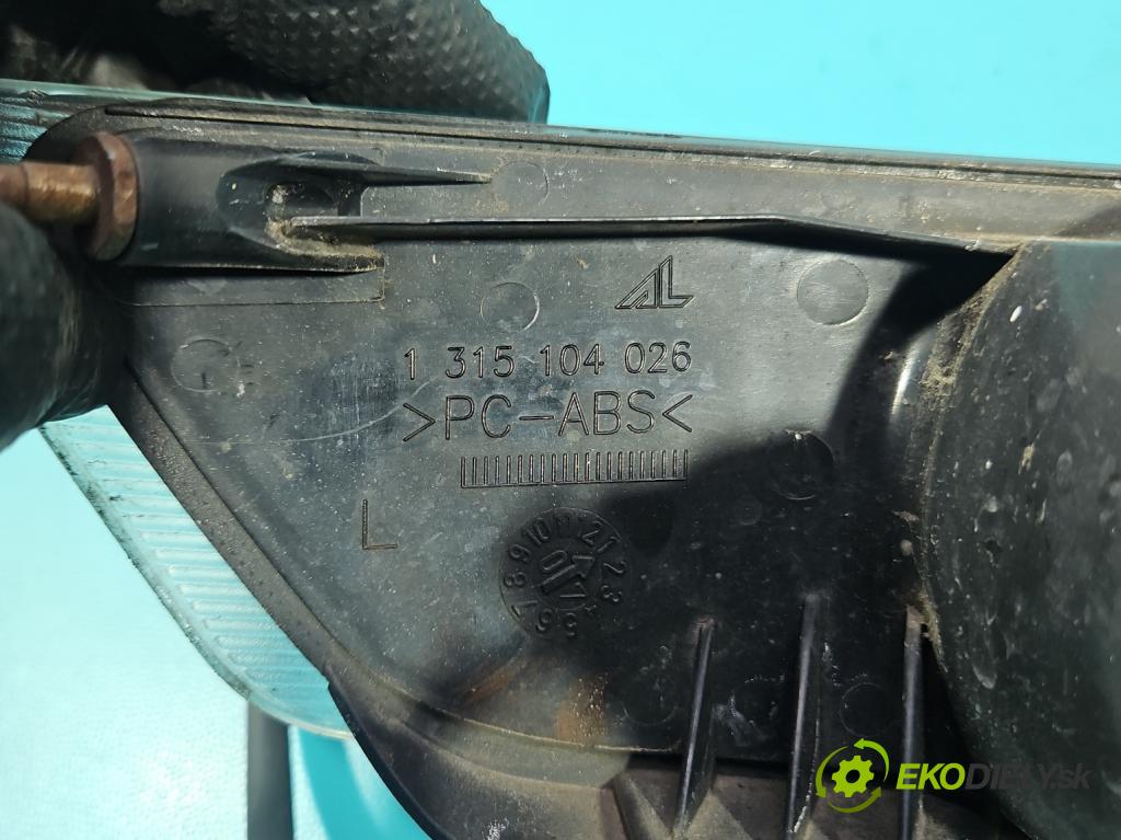 Smart Forfour I 2004-2006 1.3 16V 95 HP manual 70 kW 1332 cm3 5- rozcestník: predné ľavý 1315104026
