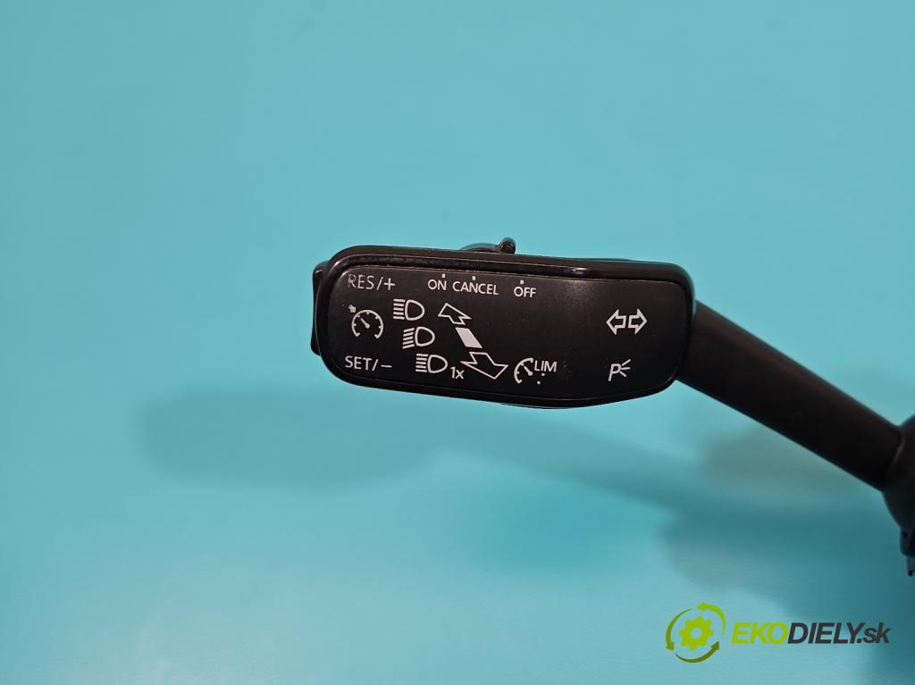 Skoda Superb III 2015-2024 2.0 tdi 190 HP automatic 140 kW 1968 cm3 5- prepínač komplex: 5Q0953502AG (Prepínacie páčky pod volantom)