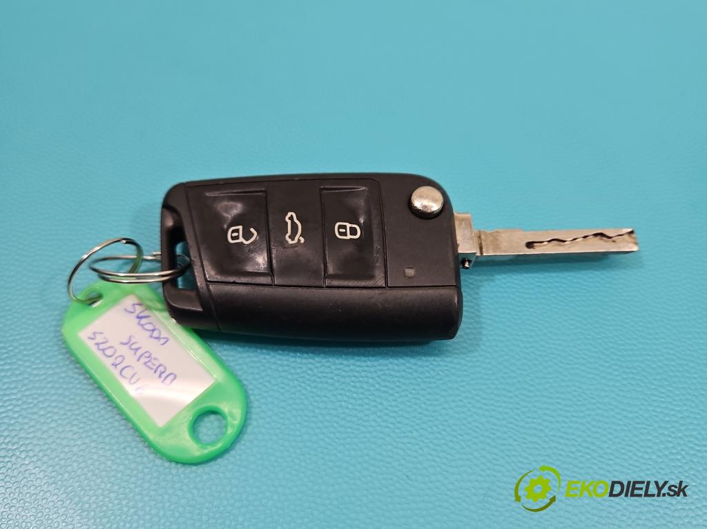 Skoda Superb III 2015-2024 2.0 tdi 190 HP automatic 140 kW 1968 cm3 5- Spínačka 1K0905851 (Spínacia skrinka)