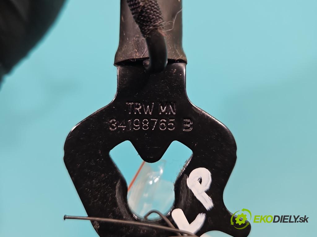 Skoda Superb III 2015-2024 2.0 tdi 190 HP automatic 140 kW 1968 cm3 5- pas bezpečnosť: predné ľavý 34198765B