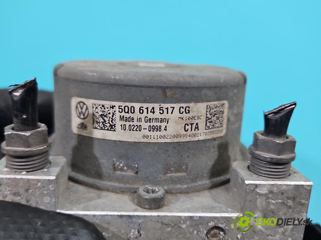 Skoda Superb III 2015-2024 2.0 tdi 190 HP automatic 140 kW 1968 cm3 5- čerpadlo abs 5Q0614517CG (Pumpa ABS)