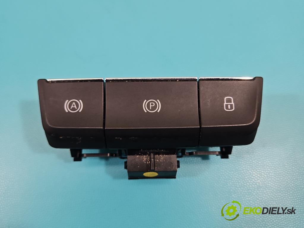 Skoda Superb III 2015-2024 2.0 tdi 190 HP automatic 140 kW 1968 cm3 5- prepínač brzda: ručný 3V0927225B (Prepínacie páčky pod volantom)