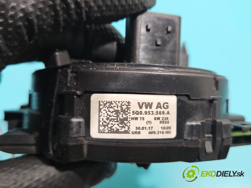 Skoda Superb III 2015-2024 2.0 tdi 190 hp automatic 140 kW 1968 cm3 5- Páska: airbag 5Q0953569A (Airbag)