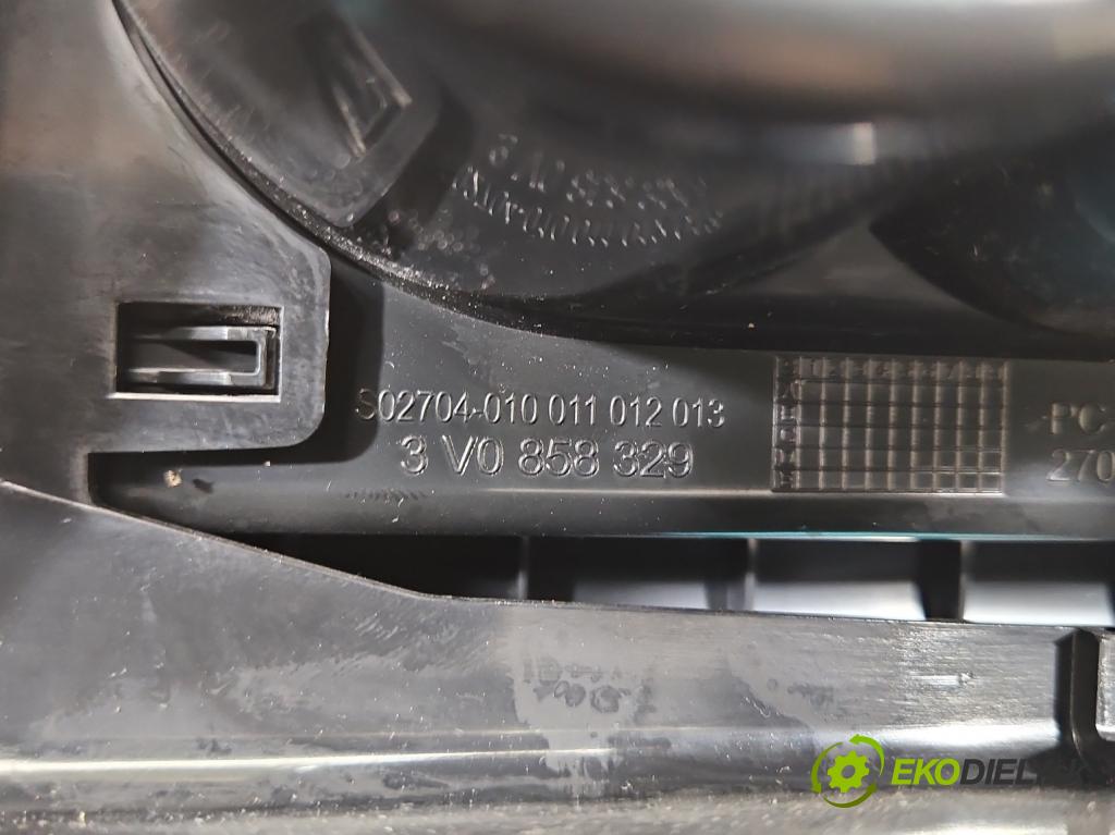 Skoda Superb III 2015-2024 2.0 tdi 190 HP automatic 140 kW 1968 cm3 5- Rukojeť: na nápoje: 3V0858329 (Držiak (úchyt) na nápoje)