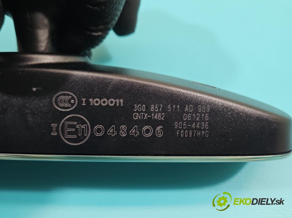 Skoda Superb III 2015-2024 2.0 tdi 190 hp automatic 140 kW 1968 cm3 5- zpětné zrcátko vnitřní 3G0857511AD (Vnitřní zpětné zrcátko)