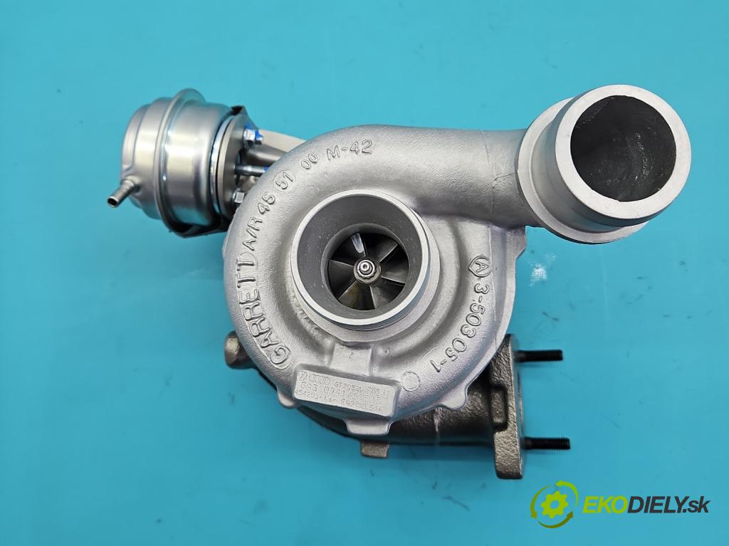 Vw LT II 1996-2006 2.5 tdi 109 hp manual 80 kW 2461 cm3 5- Turbodmychadlo repasováno 454205-1
