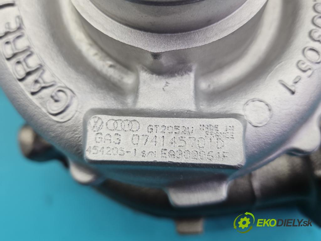 Vw LT II 1996-2006 2.5 tdi 109 hp manual 80 kW 2461 cm3 5- Turbodmychadlo repasováno 454205-1