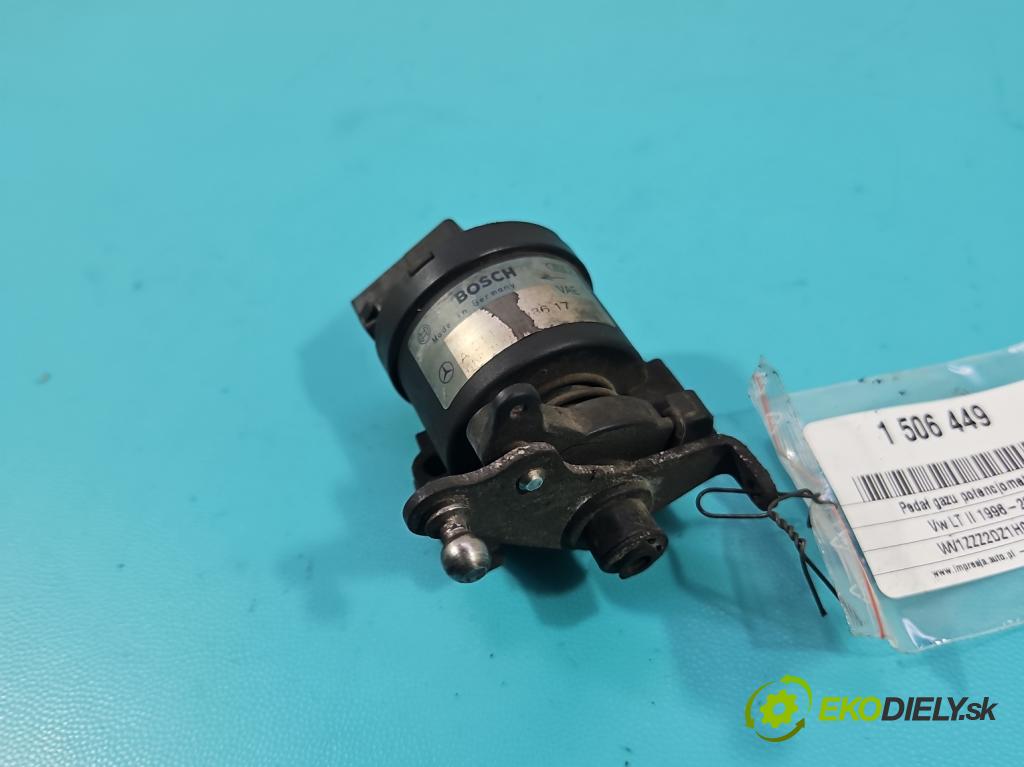 Vw LT II 1996-2006 2.5 tdi 109 hp manual 80 kW 2461 cm3 5- pedal plyn: potenciometr: A0115428617
