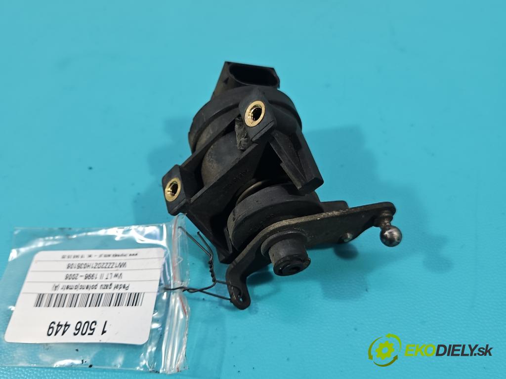 Vw LT II 1996-2006 2.5 tdi 109 hp manual 80 kW 2461 cm3 5- pedal plyn: potenciometr: A0115428617