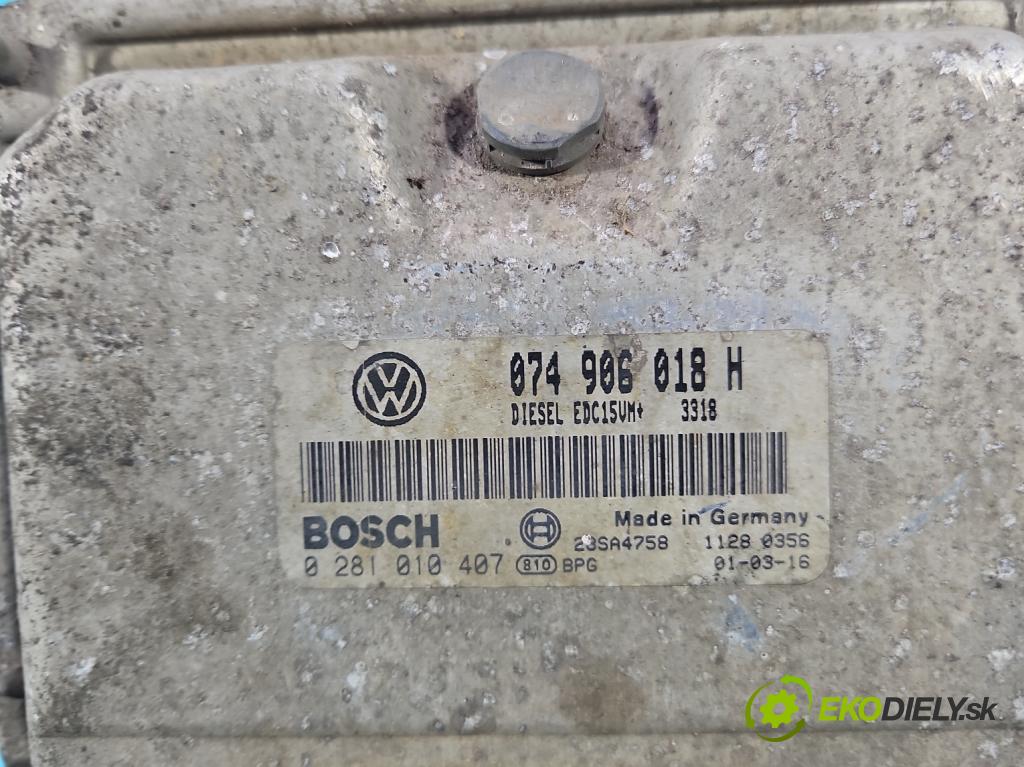 Vw LT II 1996-2006 2.5 tdi 109 HP manual 80 kW 2461 cm3 5- riadiaca jednotka motora 074906018H