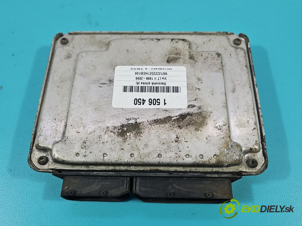 Vw LT II 1996-2006 2.5 tdi 109 HP manual 80 kW 2461 cm3 5- riadiaca jednotka motora 074906018H