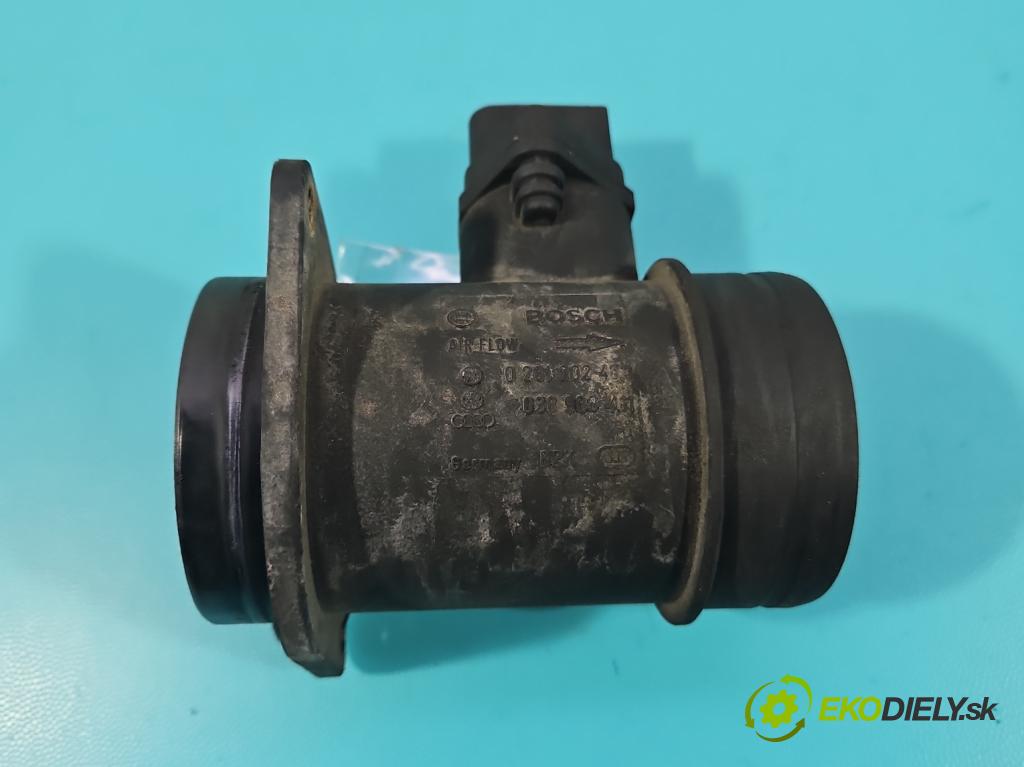 Vw LT II 1996-2006 2.5 tdi 109 HP manual 80 kW 2461 cm3 5- průtokoměr: 0281002463 (Váha vzduchu)