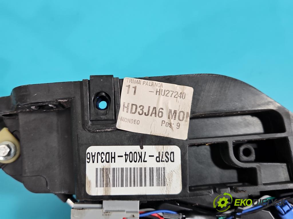 Ford Mondeo Mk5 2014-2022 2.0 tdci 179KM automatic 132 kW 1997 cm3 5- Páka: Změny: stupeň,rýchlosť DS7P-7K004-HD (Rýchlostná páka (kulisa))