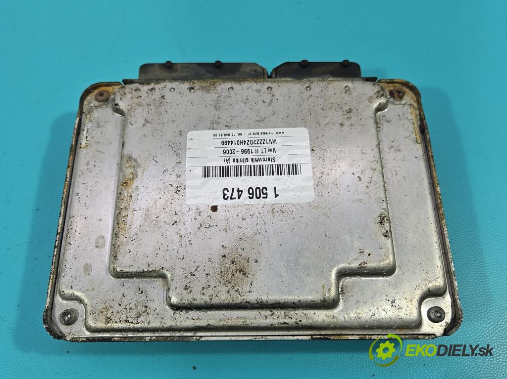 Vw LT II 1996-2006 2.5 TDI 95 HP manual 70 kW 2461 cm3 5- riadiaca jednotka motora 074906018BD