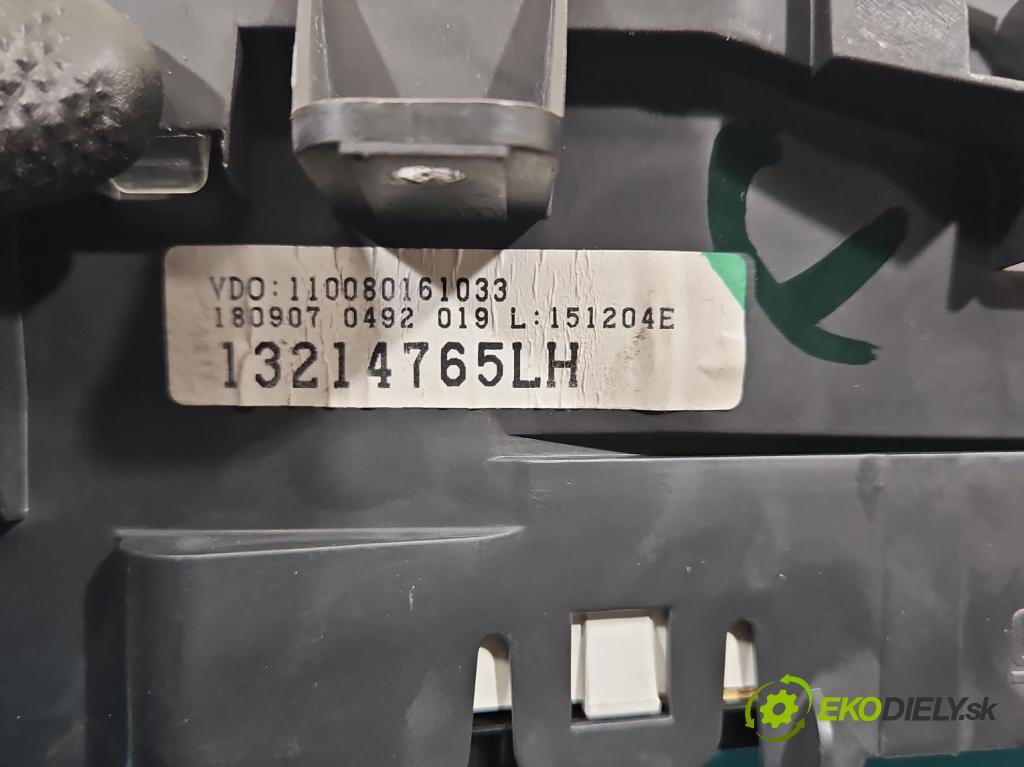 Opel Meriva A 2002-2010 1.4 16V 90 hp manual 66 kW 1364 cm3 5- řídící jednotka motoru 55353613