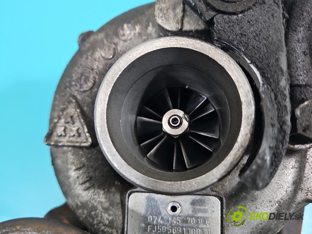 Vw LT II 1996-2006 2.5 TDI 95 HP manual 70 kW 2461 cm3 5- turbodúchadlo, turbo K14-7025 (Turbodúchadlo (kompletné))