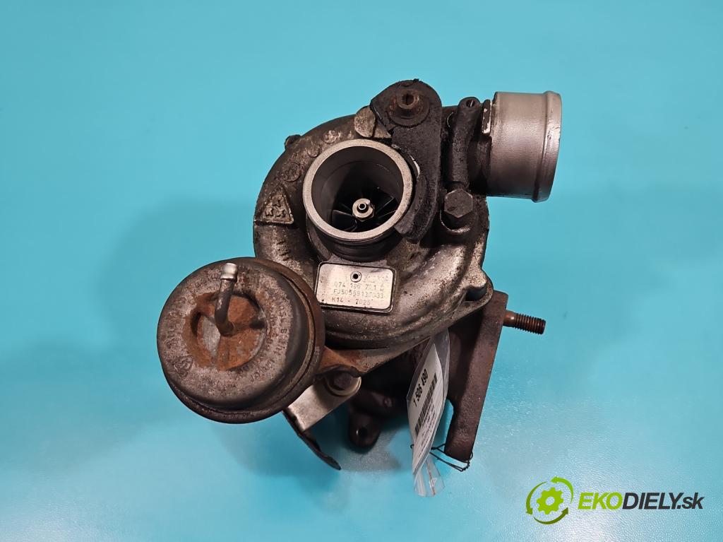 Vw LT II 1996-2006 2.5 TDI 95 HP manual 70 kW 2461 cm3 5- turbodúchadlo, turbo K14-7025 (Turbodúchadlo (kompletné))