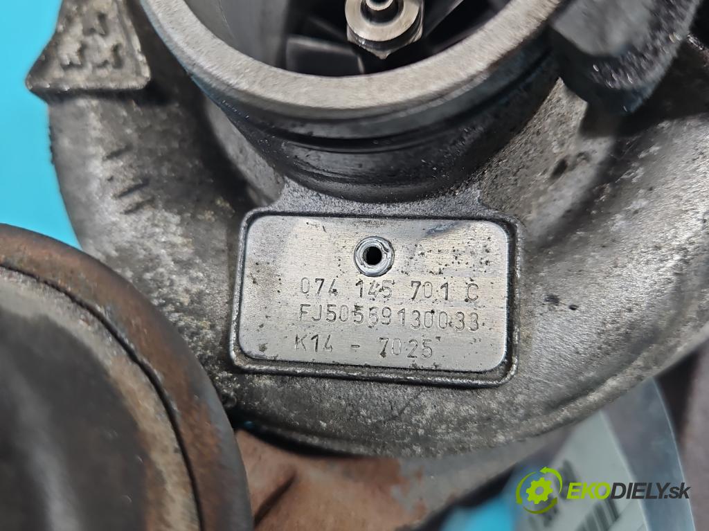 Vw LT II 1996-2006 2.5 TDI 95 HP manual 70 kW 2461 cm3 5- turbodúchadlo, turbo K14-7025 (Turbodúchadlo (kompletné))
