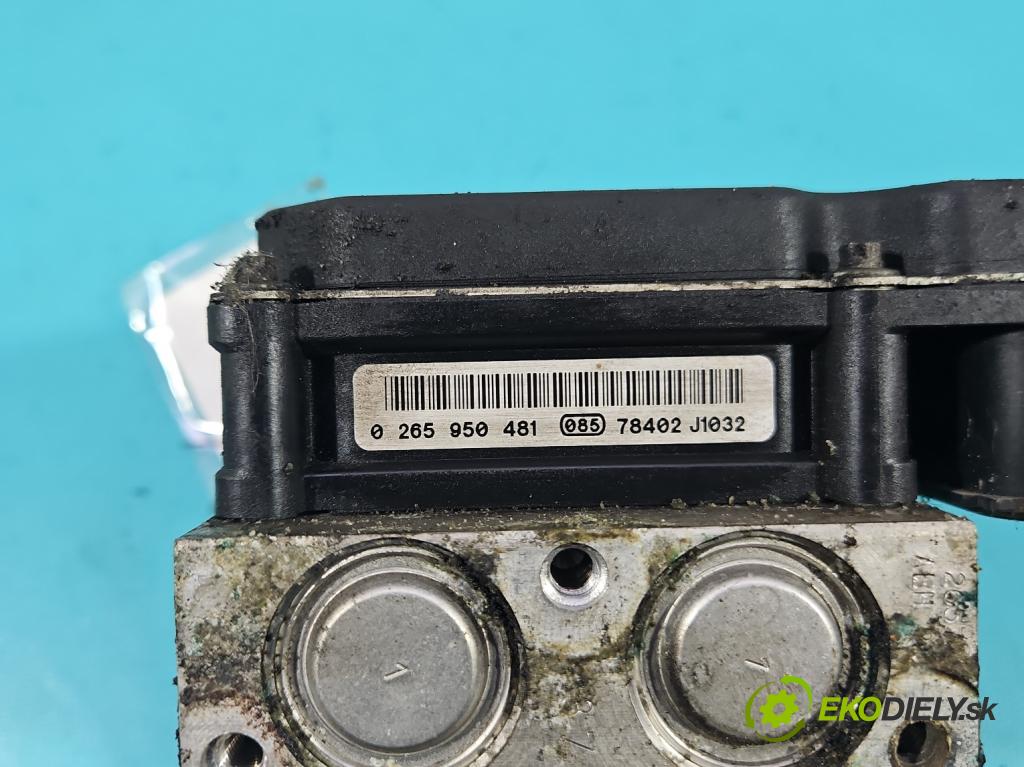 Vw Crafter 2006-2016 2.5 tdi 109 HP manual 80 kW 2461 cm3 4- čerpadlo abs 0265235031 (Pumpa ABS)