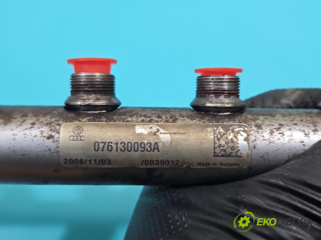 Vw Crafter 2006-2016 2.5 tdi 109 HP manual 80 kW 2461 cm3 4- lišta vstrekovacia 076130093A (Vstrekovacia lišta)