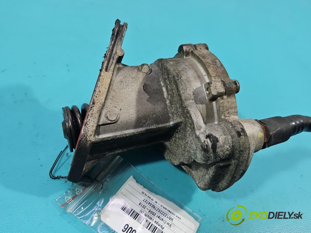 Vw Crafter 2006-2016 2.5 tdi 109 hp manual 80 kW 2461 cm3 4- čerpadlo vákuum