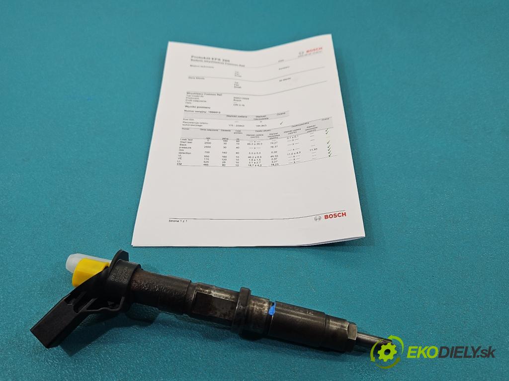 Vw Crafter 2006-2016 2.5 tdi 109 HP manual 80 kW 2461 cm3 4- vstrek 0445115029 (Vstrekovač paliva)