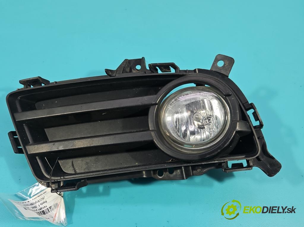 Mazda 5  2005-2010 2.0 16V 145 hp manual 107 kW 1999 cm3 5- Halogen pravý  (Klika dveří ostatní)