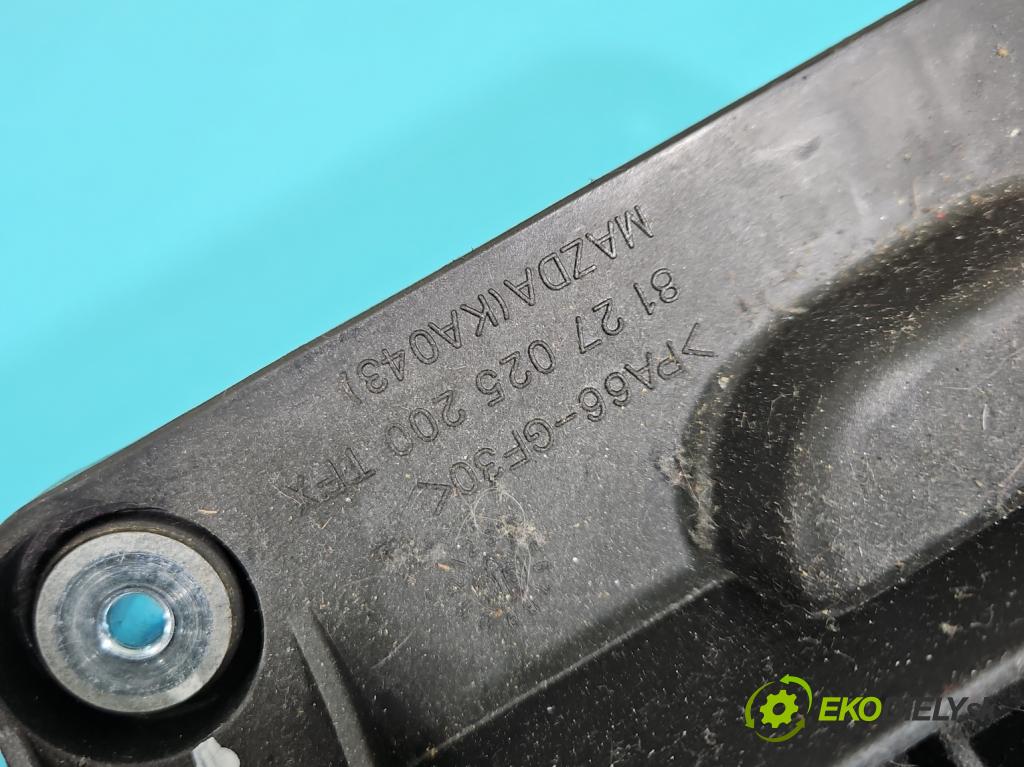 Mazda 3 I BK 2003-2009 1.6 citd 109 HP manual 80 kW 1560 cm3 5- Páka: Změny: stupeň,rýchlosť 8127025200 (Rýchlostná páka (kulisa))