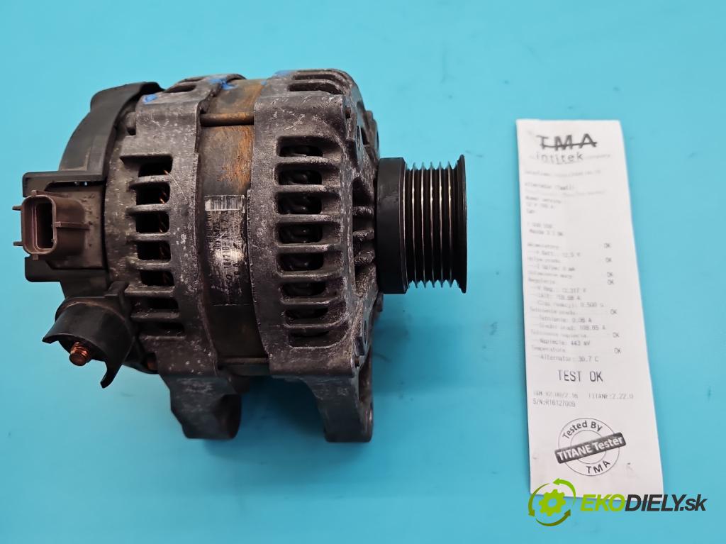 Mazda 3 I BK 2003-2009 1.6 citd 109 HP manual 80 kW 1560 cm3 5- Alternator 104210-3523 (Alternátor)