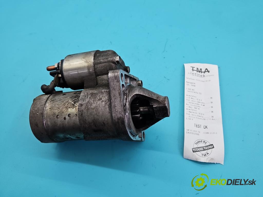 Lancia Delta III 2008-2014 1.4 T 120 HP manual 88 kW 1368 cm3 5- štartér 51890631 (Štartér)
