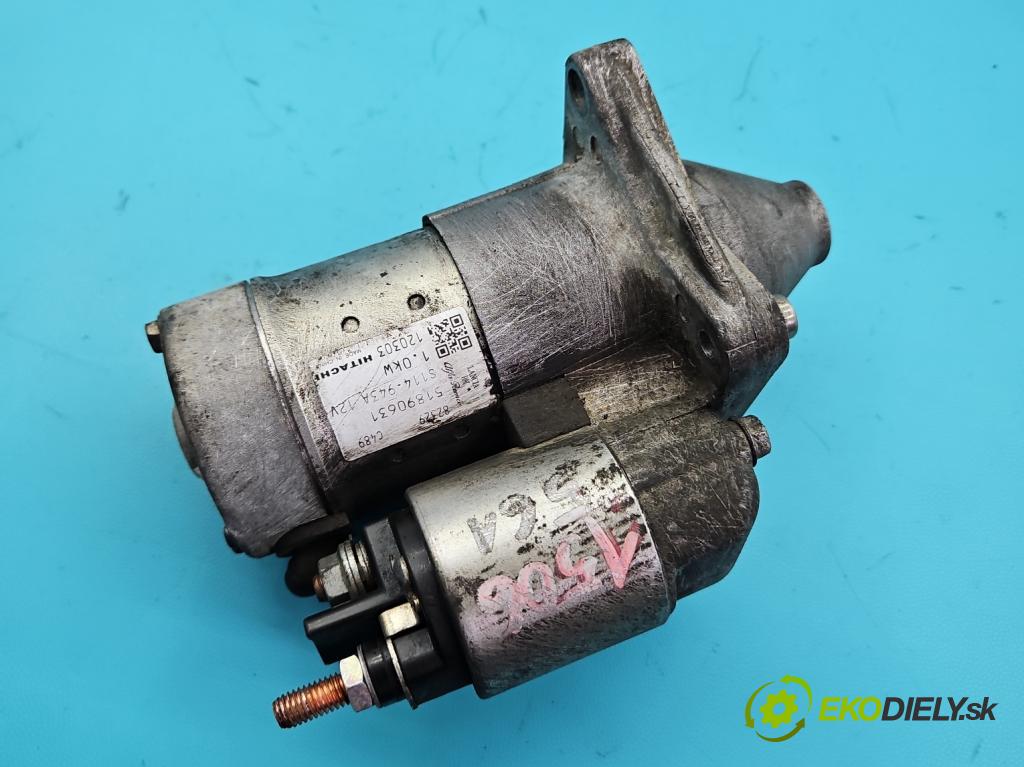 Lancia Delta III 2008-2014 1.4 T 120 HP manual 88 kW 1368 cm3 5- štartér 51890631 (Štartér)