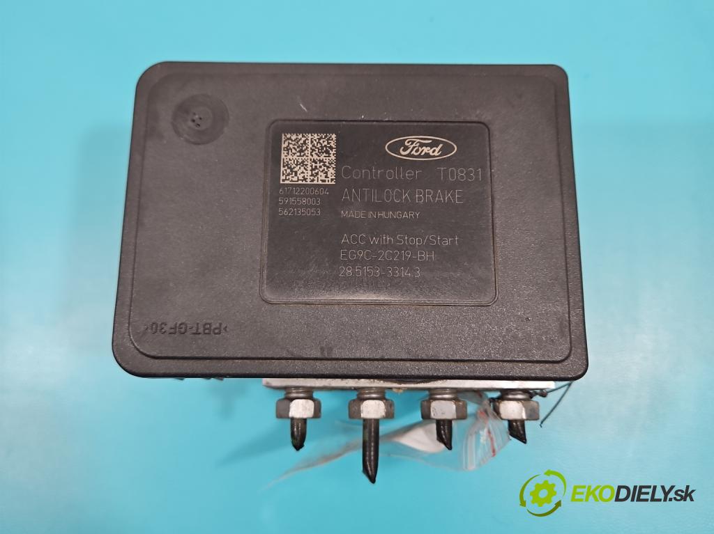 Ford Mondeo Mk5 2014-2022 2.0 tdci 179KM automatic 132 kW 1997 cm3 5- čerpadlo abs EG9C-2C405-EJ (Pumpa ABS)