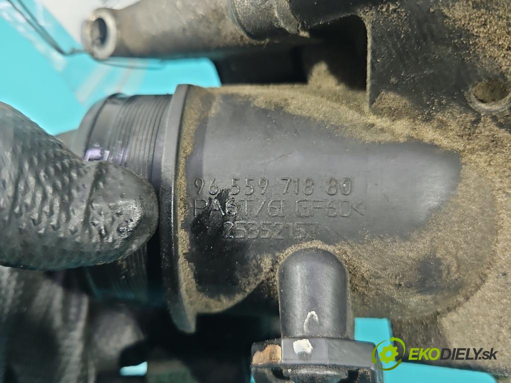 Mazda 3 I BK 2003-2009 1.6 citd 109 HP manual 80 kW 1560 cm3 5- klapka 9655971880 (Škrtiaca klapka)