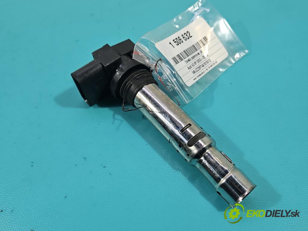 Audi A3 8P 2003-2012 1.6 FSI 116 HP manual 85 kW 1598 cm3 3- cievka zapaľovacia 036905715H (Zapaľovacia cievka)