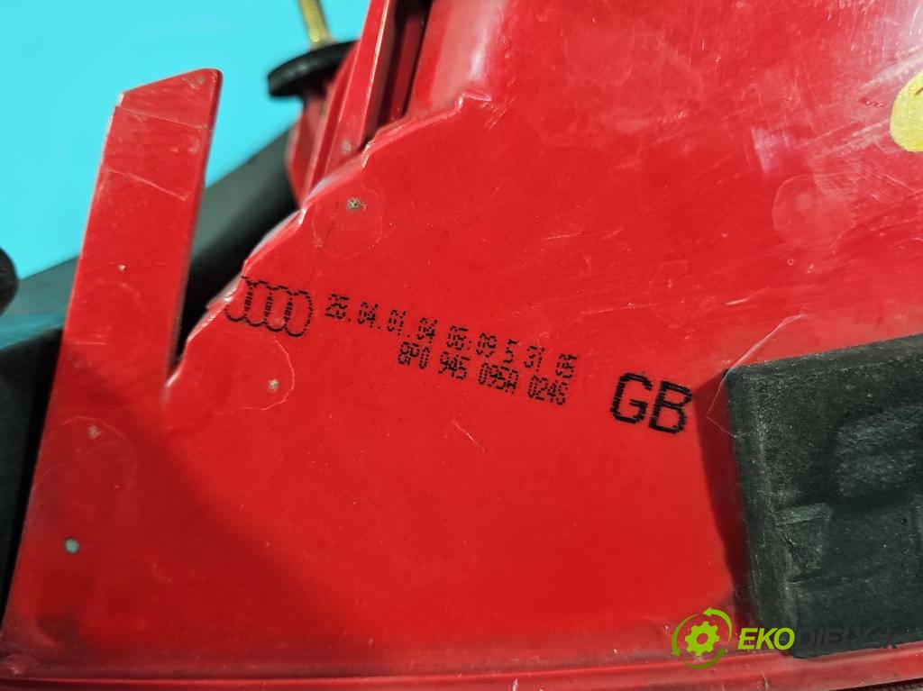 Audi A3 8P 2003-2012 1.6 FSI 116 HP manual 85 kW 1598 cm3 3- svetlo / reflektor zadné ľavé 8P0945095A (Kľučka dverí ostatné)