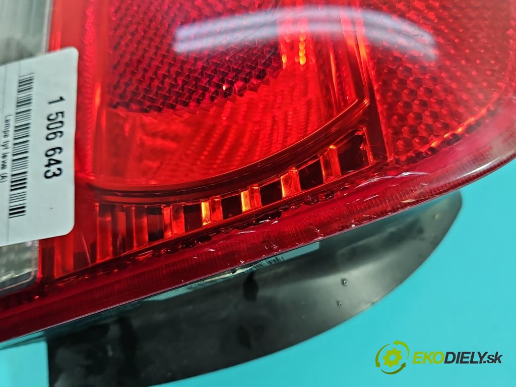 Audi A3 8P 2003-2012 1.6 FSI 116 HP manual 85 kW 1598 cm3 3- svetlo / reflektor zadné ľavé 8P0945095A (Kľučka dverí ostatné)