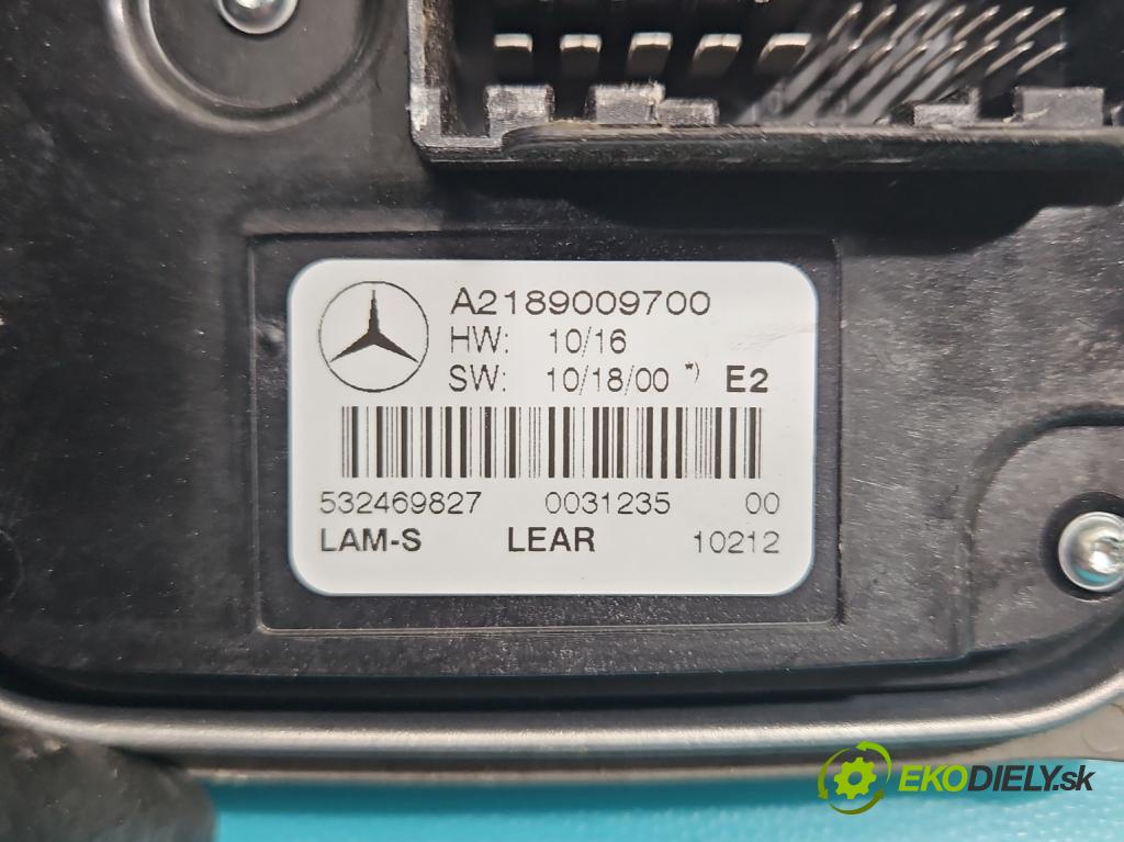 Mercedes CLS II C218 2010-2018 3.0 cdi (642853) 265KM automatic 195 kW 2987 cm3 4- střídač: xenon A2189009700 (Riadiaca jednotka xenónu)