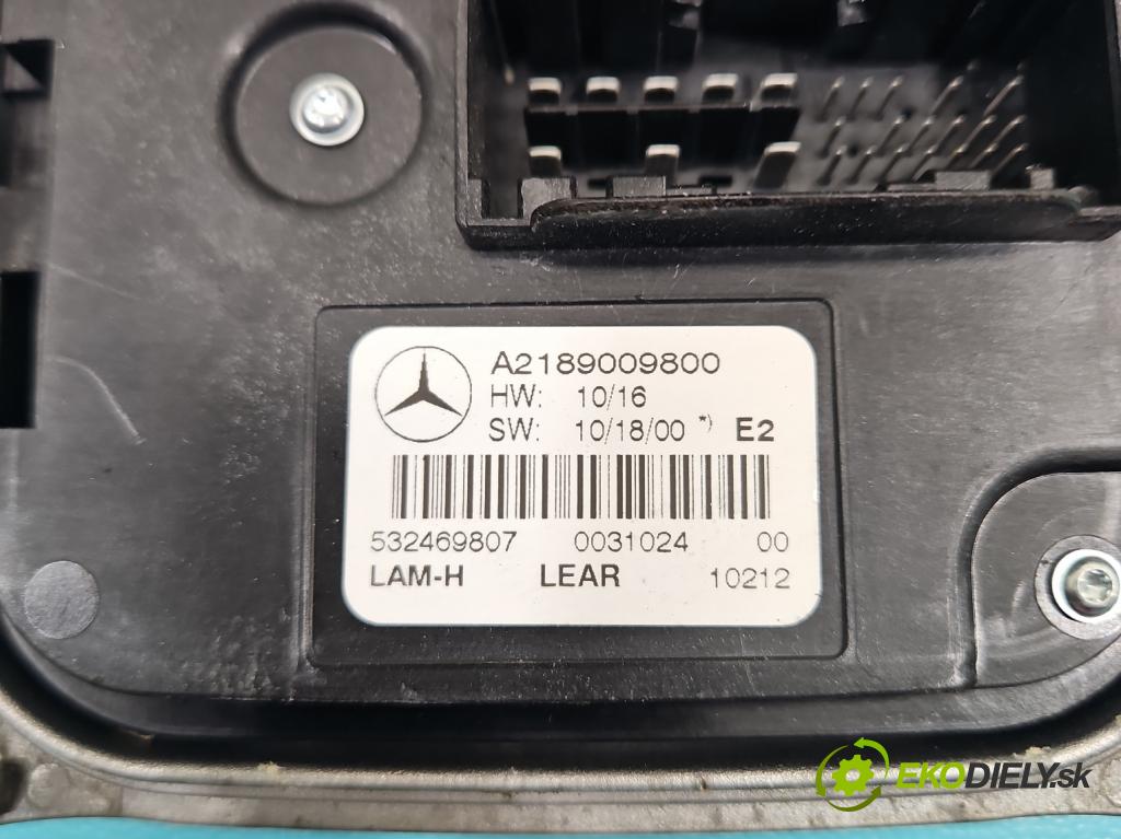 Mercedes CLS II C218 2010-2018 3.0 cdi (642853) 265KM automatic 195 kW 2987 cm3 4- střídač: xenon A2189009800 (Riadiaca jednotka xenónu)