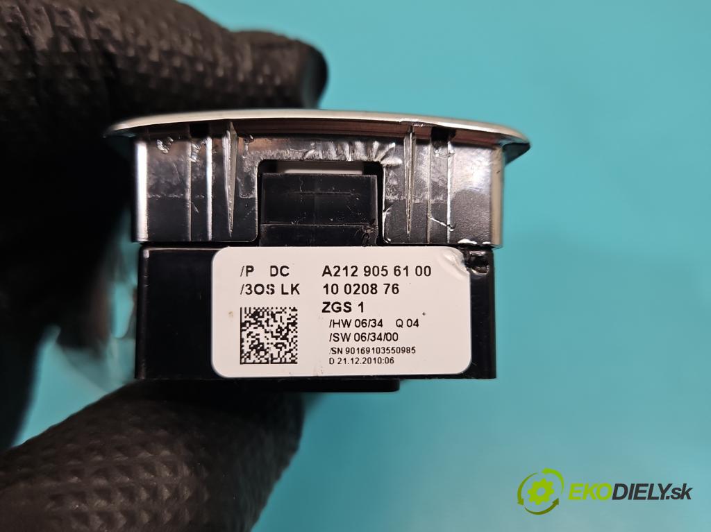 Mercedes CLS II C218 2010-2018 3.0 cdi 265KM automatic 195 kW 2987 cm3 4- Přepínač oken zpětných zrcátek A2129056100