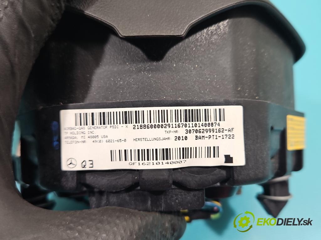 Mercedes CLS II C218 2010-2018 3.0 cdi 265KM automatic 195 kW 2987 cm3 4- Polštář: vzduch: Řidič: 307062999162 (Airbag)