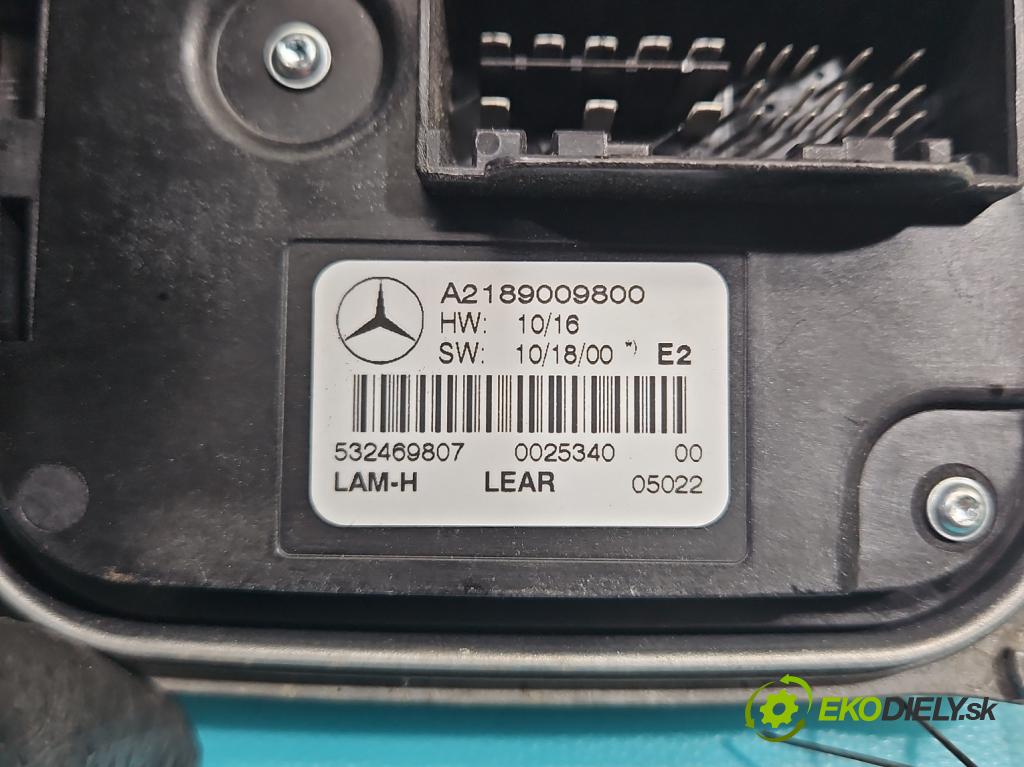 Mercedes CLS II C218 2010-2018 3.0 cdi (642853) 265KM automatic 195 kW 2987 cm3 4- střídač: xenon A2189009800 (Riadiaca jednotka xenónu)
