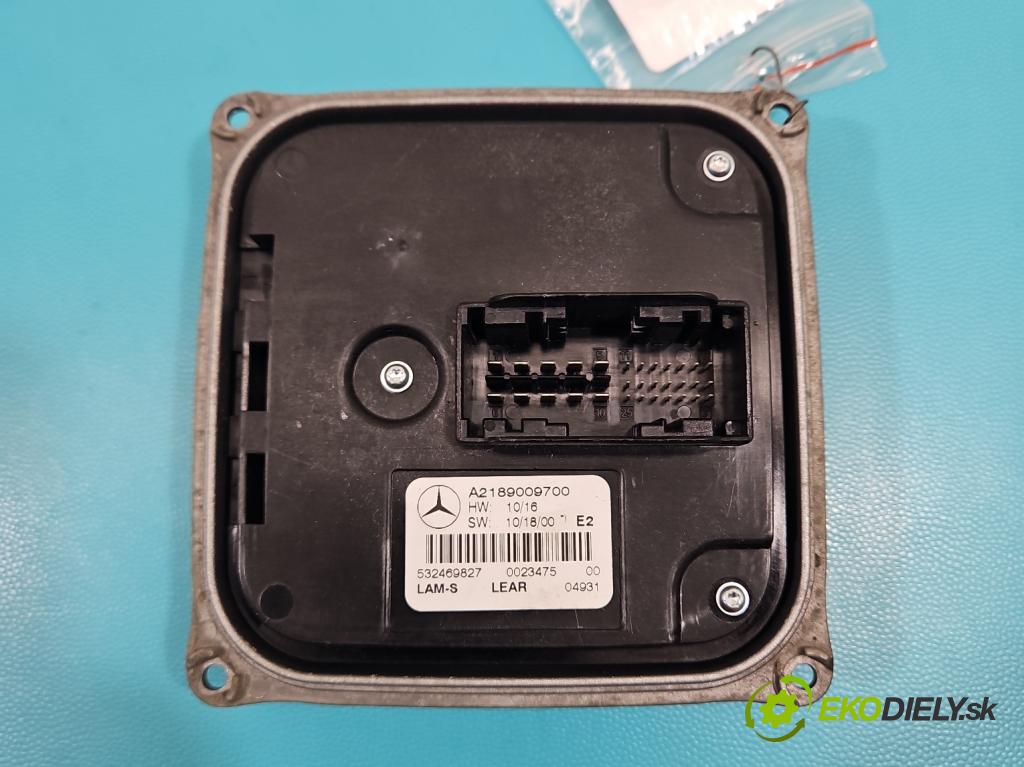 Mercedes CLS II C218 2010-2018 3.0 cdi (642853) 265KM automatic 195 kW 2987 cm3 4- střídač: xenon A2189009700 (Riadiaca jednotka xenónu)