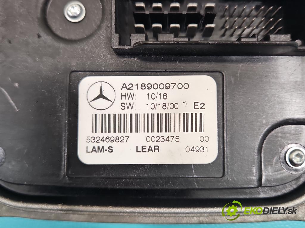 Mercedes CLS II C218 2010-2018 3.0 cdi (642853) 265KM automatic 195 kW 2987 cm3 4- střídač: xenon A2189009700 (Riadiaca jednotka xenónu)