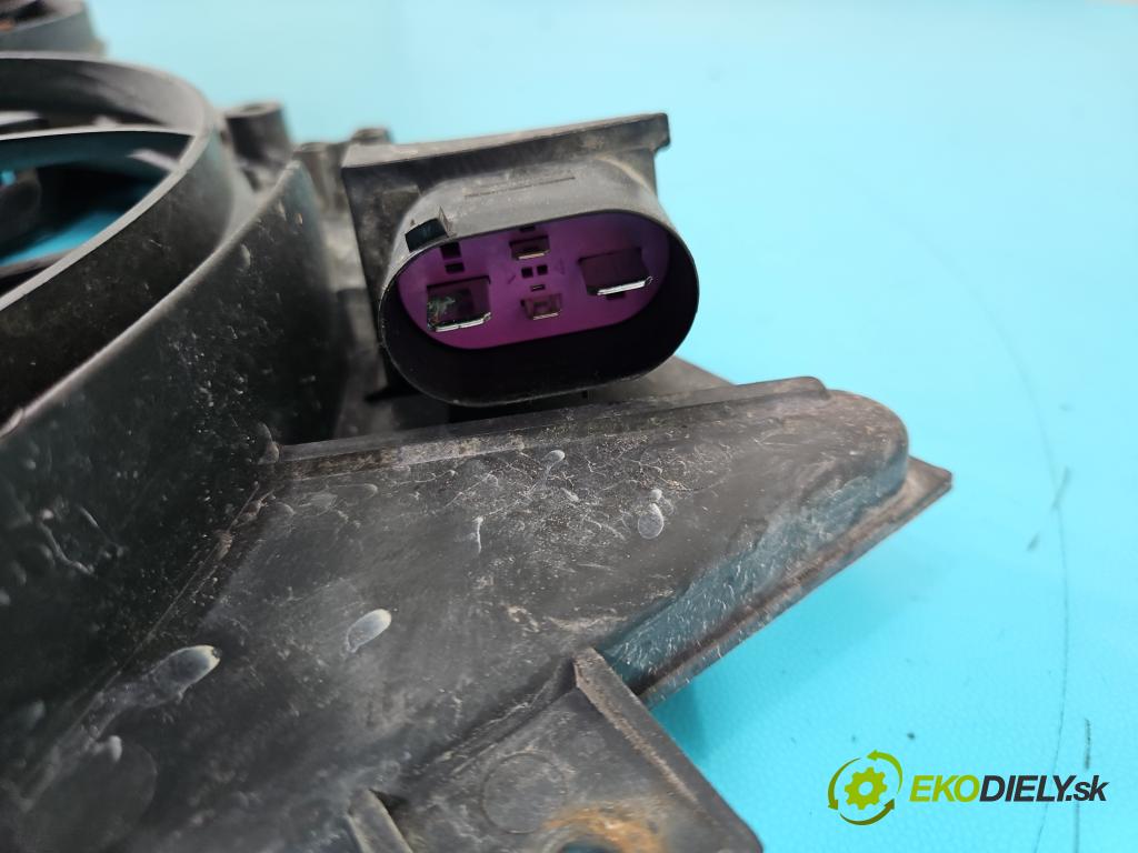 Audi A3 8P 2003-2012 1.6 FSI 116 hp manual 85 kW 1598 cm3 3- ventilátor chladič 54589968